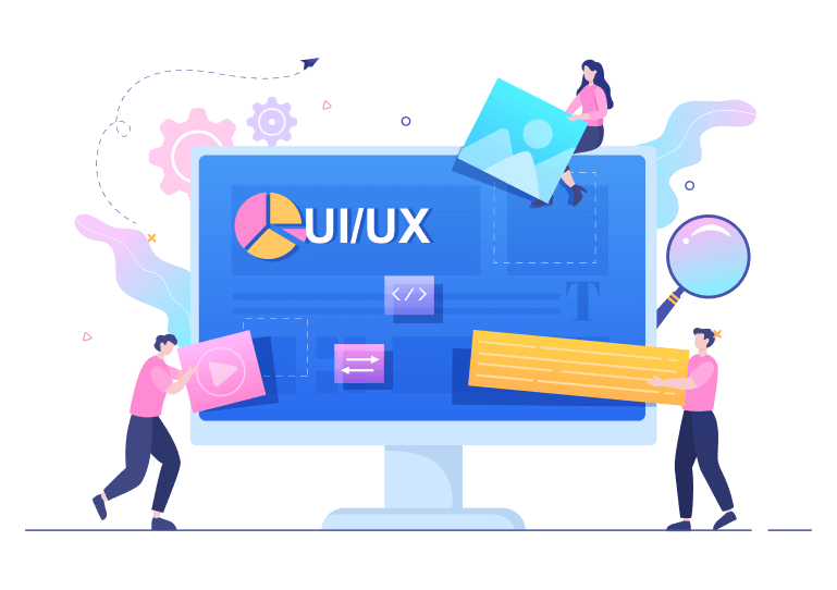 UI UX design team collaboration visual