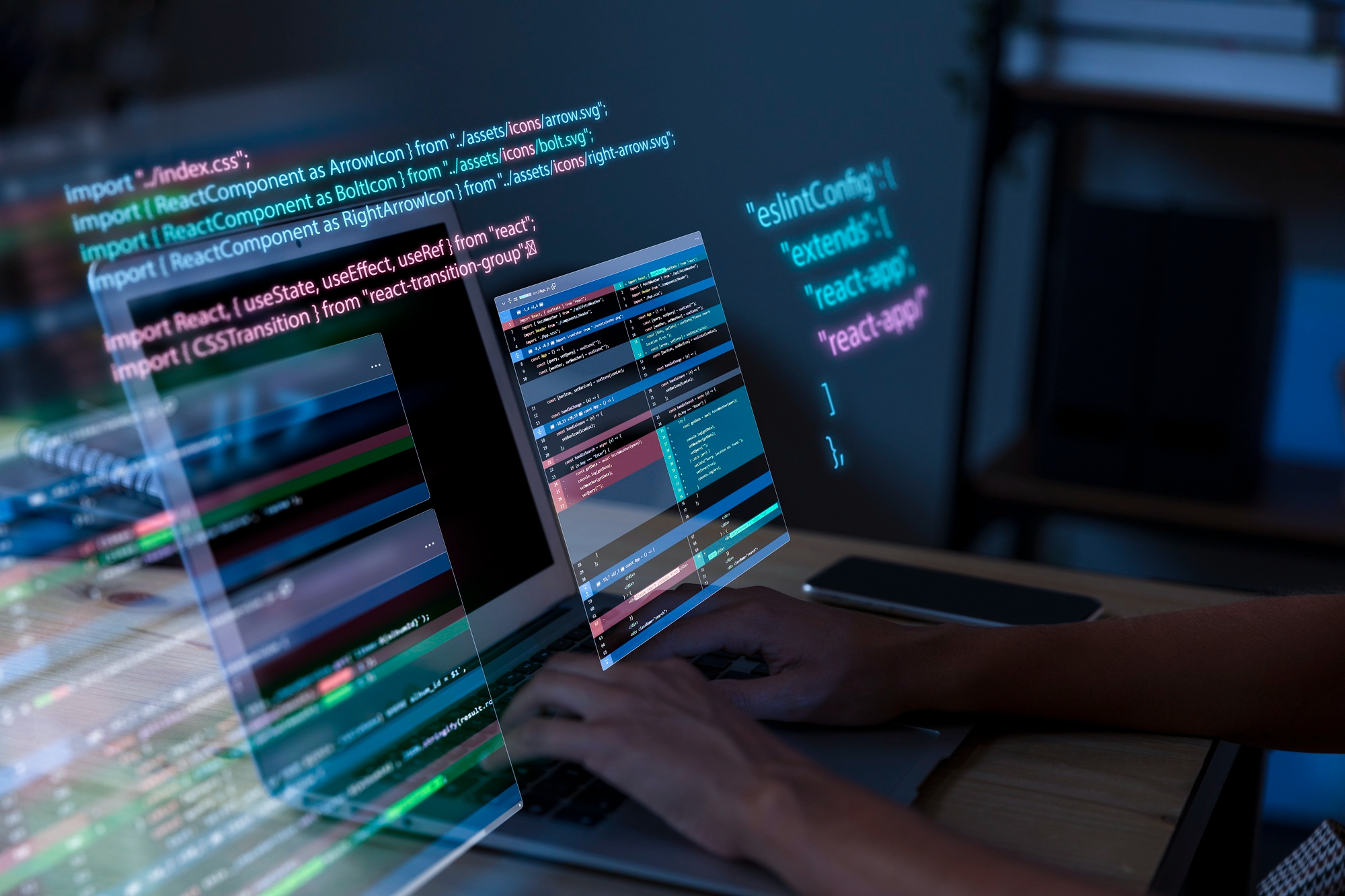 Web development — coding and delivery at Aslase