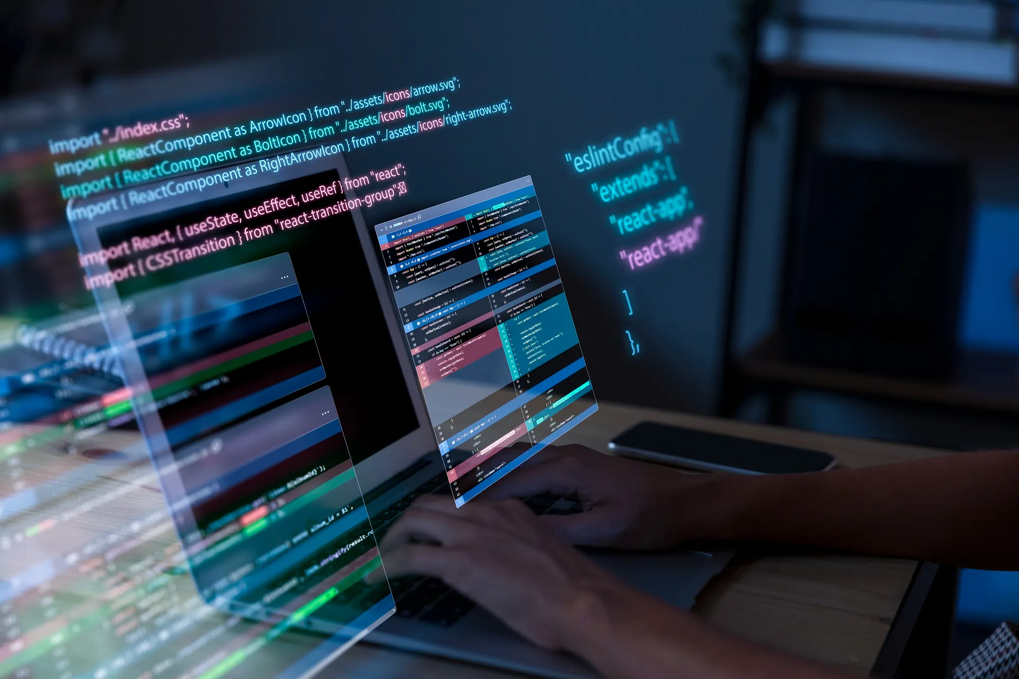 Web development — coding and delivery at Aslase